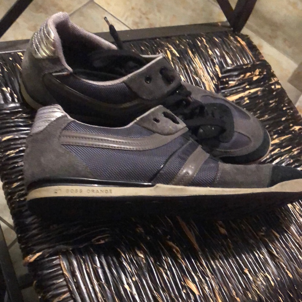 Beautiful Hugo Boss Orange shoes for men